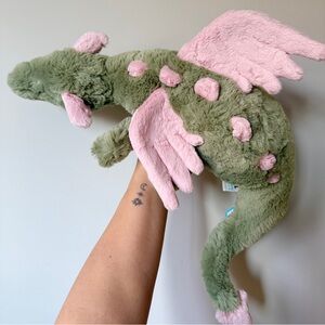 AUTHENTIC Jellycat Malachy Dragon - NWT - FAST SHIPPING!!